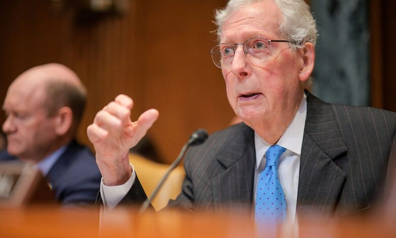 Mitch McConnell is never coming back to the Senate Mitch McConnell is never coming back to the Senate