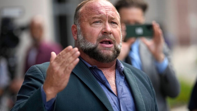 Court cuts M judgment against Infowars’ Alex Jones over falsely labeling Newtown killings a hoax Court cuts M judgment against Infowars’ Alex Jones over falsely labeling Newtown killings a hoax