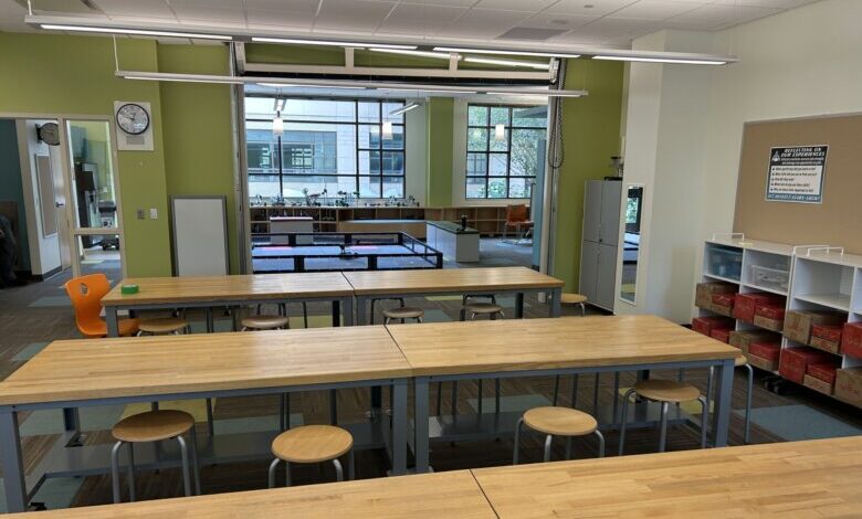 With pool- and pod-style classrooms, Fairfax Co.’s newest high school prepares to welcome students – WTOP News