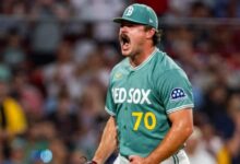Red Sox bats, Payton Tolle’s 14 strikeouts stifle Athletics, 13-1
