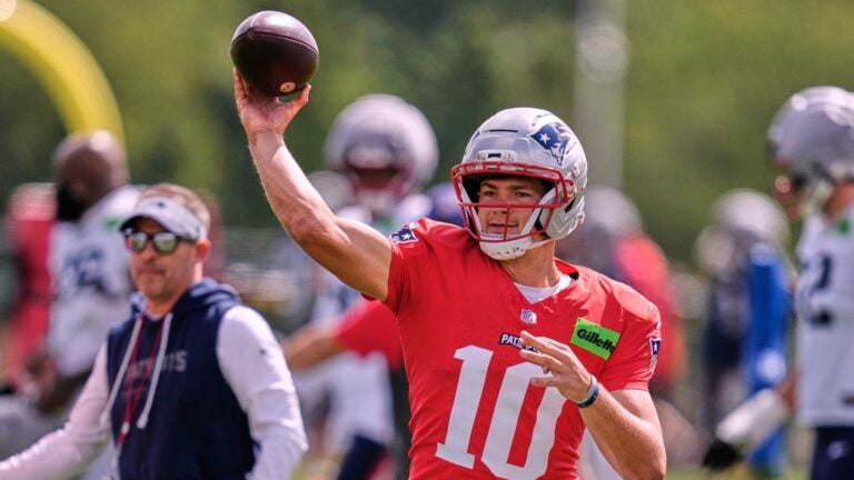 Drake Maye says his shoulder ‘feels great’ as Patriots training camp continues Drake Maye says his shoulder ‘feels great’ as Patriots training camp continues