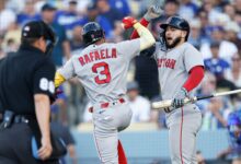 Rafaela hits 2 homers as streaking Red Sox take lead in 8th and edge Yamamoto and Dodgers 3-2 – WTOP News