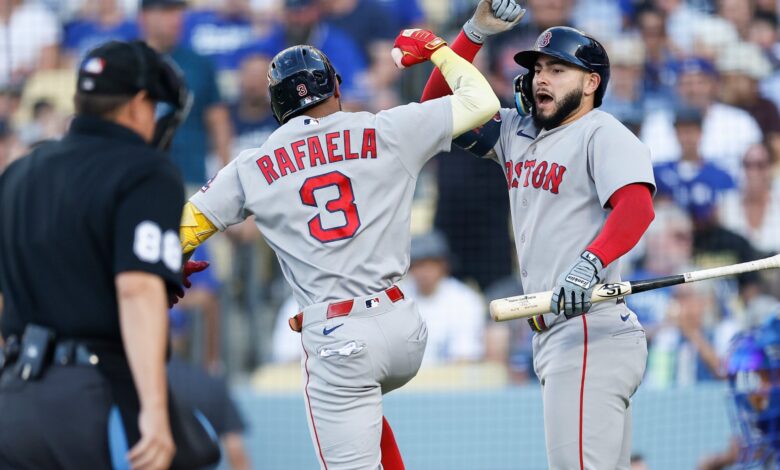 Rafaela hits 2 homers as streaking Red Sox take lead in 8th and edge Yamamoto and Dodgers 3-2 – WTOP News Rafaela hits 2 homers as streaking Red Sox take lead in 8th and edge Yamamoto and Dodgers 3-2 – WTOP News