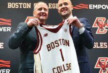 Boston College says men’s basketball coach Luke Murray had no role in firing of radio announcers
