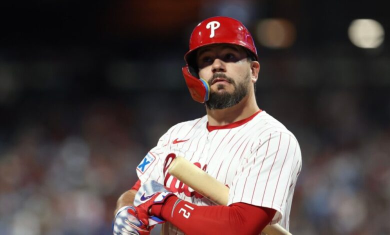 Kyle Schwarber at first base this weekend? Phillies would ‘like to’ get him a game in the field soon – Phillies Nation Kyle Schwarber at first base this weekend? Phillies would ‘like to’ get him a game in the field soon – Phillies Nation