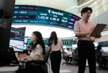 Oil prices gain and Asian shares are mixed after a rally on Wall Street – WTOP News