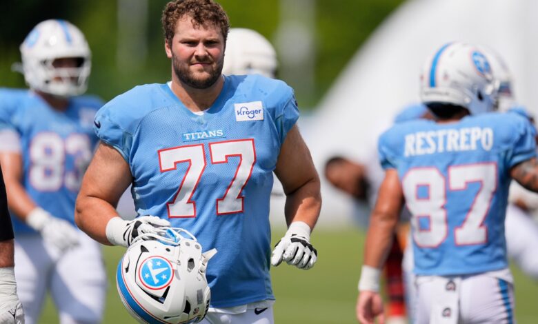 Titans lock up Peter Skoronski with a rich extension as the NFL’s highest-paid guard – WTOP News Titans lock up Peter Skoronski with a rich extension as the NFL’s highest-paid guard – WTOP News