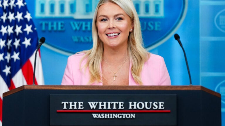 White House press secretary Karoline Leavitt, youngest person to hold role, to leave at month’s end