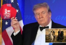 Trump Rides Horses With George Washington and Floats Big 2028 ‘Win’ in AI Posting Spree