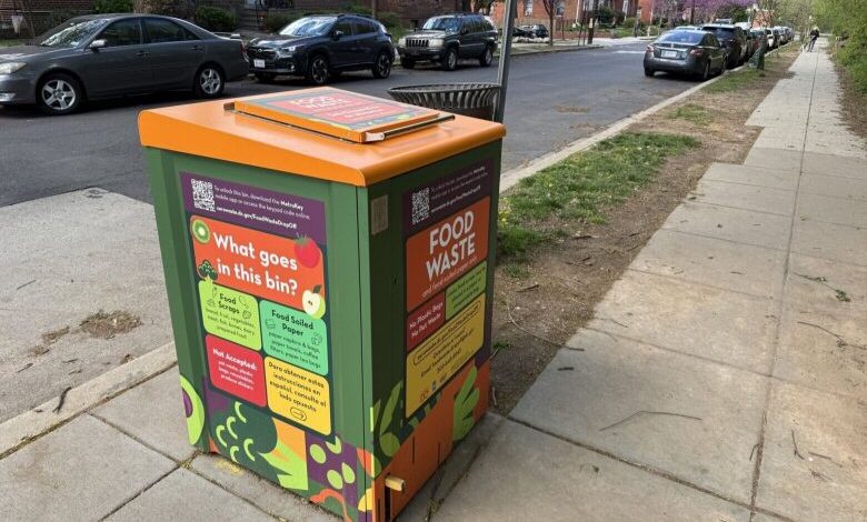 DC ‘smart’ composting bins mark million-pound milestone – WTOP News