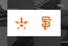 How to watch Astros vs. Giants: TV channel and streaming options for August 10