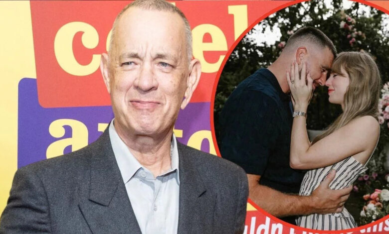 Tom Hanks ‘Fell Asleep During Taylor Swift and Kelce’s Vows,’ Sources Claim