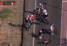 LIVE – Vuelta a Espana Stage 8: Tadej Pogacar CRASHES hard