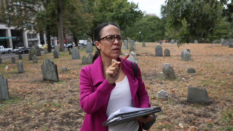 Lost gravestone of free Black man who died in 1729 uncovered in downtown Boston