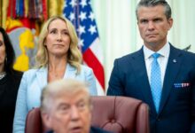‘It’s bonkers’: Jennifer Hegseth’s hands-on role in her husband’s Pentagon