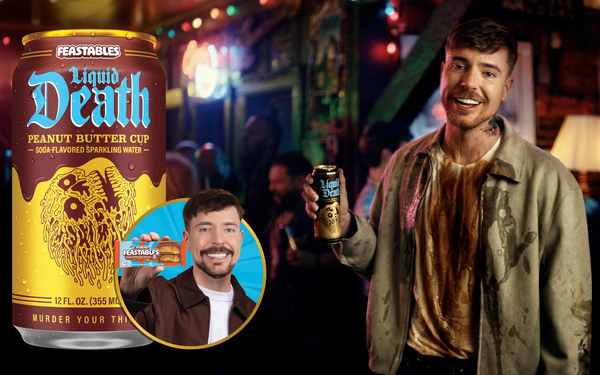 Liquid Death Taps MrBeast’s Feastables For Allergen-Free Flavor Collab