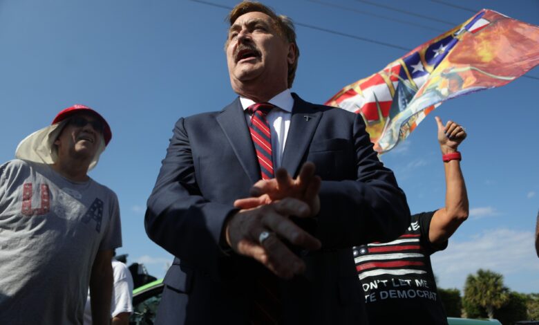 Mike Lindell refuses to accept he’s an election loser