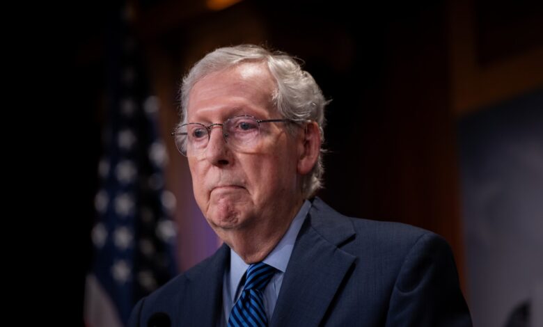 “Suspicious”: McConnell hospital discharge revives conspiracy theories “Suspicious”: McConnell hospital discharge revives conspiracy theories