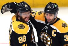 David Pastrnak asks Patrice Bergeron for ‘one more year’ with the Bruins