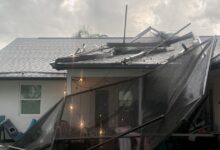 Port St. Lucie residents clean up after possible tornado or landspout hits neighborhood