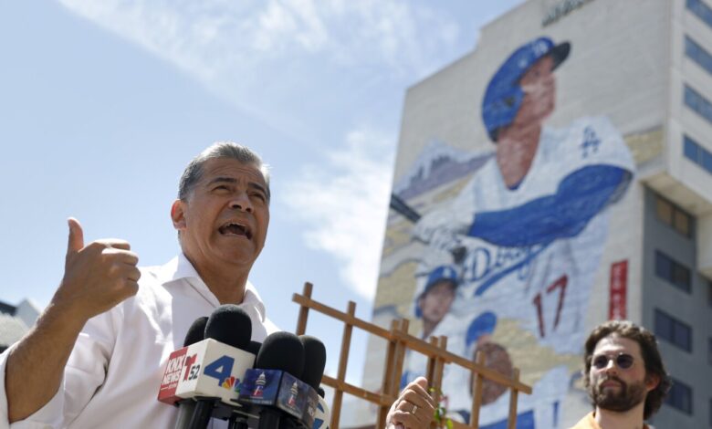 Becerra, running for governor of California, faces a health insurance problem Becerra, running for governor of California, faces a health insurance problem