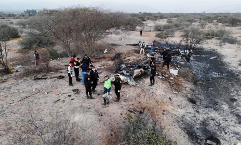 Plane carrying European tourists crashes in Peru, killing 13 people on Nazca Lines viewing flight