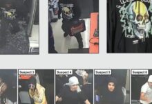 Sheriff posts photos of 27 suspected of ransacking AutoZone during East L.A. street takeovers