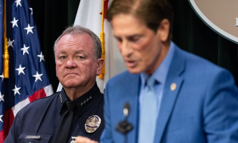 D.A. faces backlash after charging LAPD officer who recorded colleagues’ racist remarks
