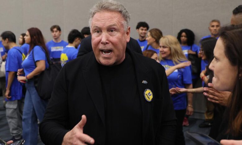 Ex-gubernatorial candidate pleads not guilty to threats in model ex-girlfriend’s case