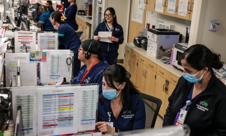 Struggling to survive, South L.A.’s MLK hospital seeks greater share of county funds Struggling to survive, South L.A.’s MLK hospital seeks greater share of county funds