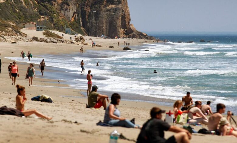 Road, parking lot and restrooms at Point Dume Beach closed due to ‘extreme erosion’