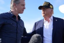 Trump set to visit L.A. for fundraiser. Attacking Newsom is on the agenda
