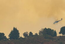 Firefighters struggling to get a handle on Timber fire as blaze surges again in Big Sur