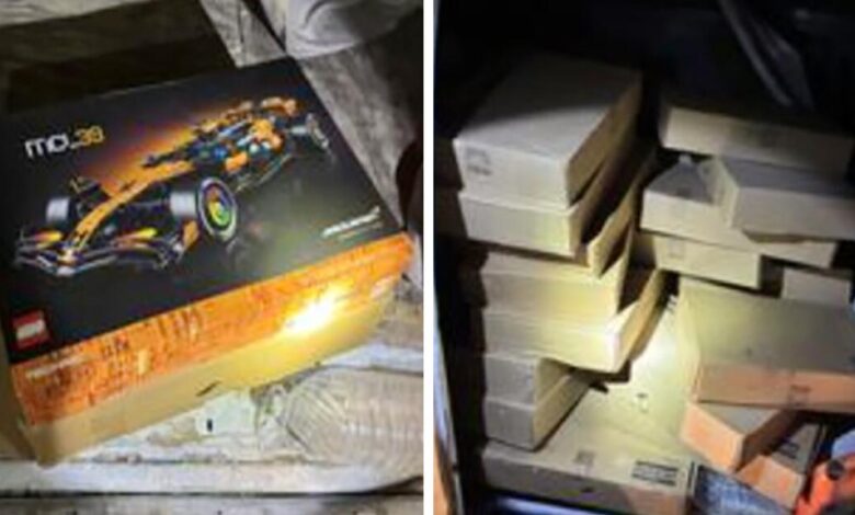 Nearly ,000 worth of Lego sets recovered from cargo train burglary, officials say Nearly ,000 worth of Lego sets recovered from cargo train burglary, officials say
