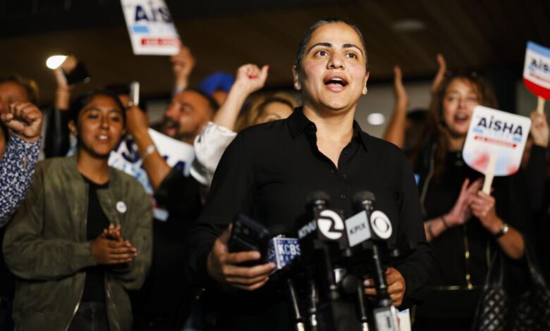 Aisha Wahab wins election to complete former Rep. Eric Swalwell’s term Aisha Wahab wins election to complete former Rep. Eric Swalwell’s term
