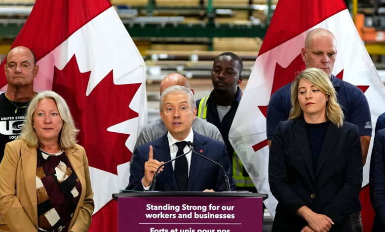 Canada strikes back at US with retaliatory tariffs of up to 50%