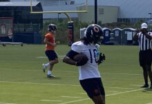 Bears training-camp report No. 19: Luther Burden, Darnell Wright return