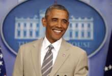We’re on the hunt for Barack Obama’s tan suit. Help us find it.