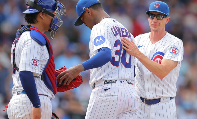 Cubs stagger into series vs. White Sox after losing Dansby Swanson and seeing Edward Cabrera get rocked Cubs stagger into series vs. White Sox after losing Dansby Swanson and seeing Edward Cabrera get rocked