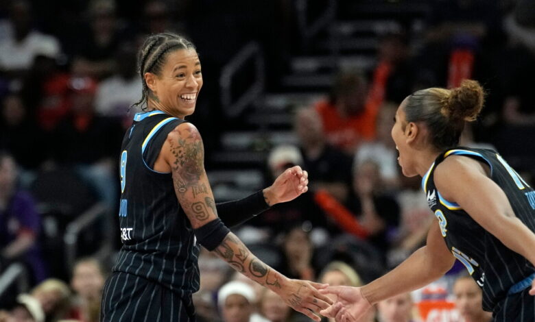 How Sky’s Sydney Taylor and Natasha Cloud became fast friends How Sky’s Sydney Taylor and Natasha Cloud became fast friends