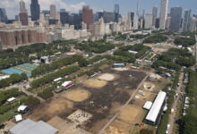 Here’s what Grant Park looks like after Lollapalooza clears the stages