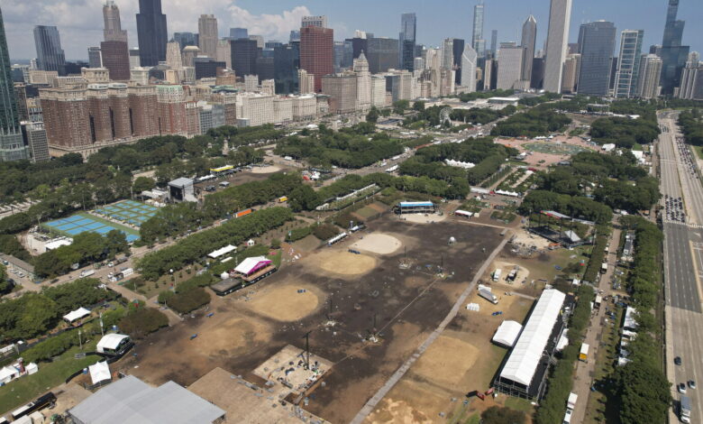 Here’s what Grant Park looks like after Lollapalooza clears the stages