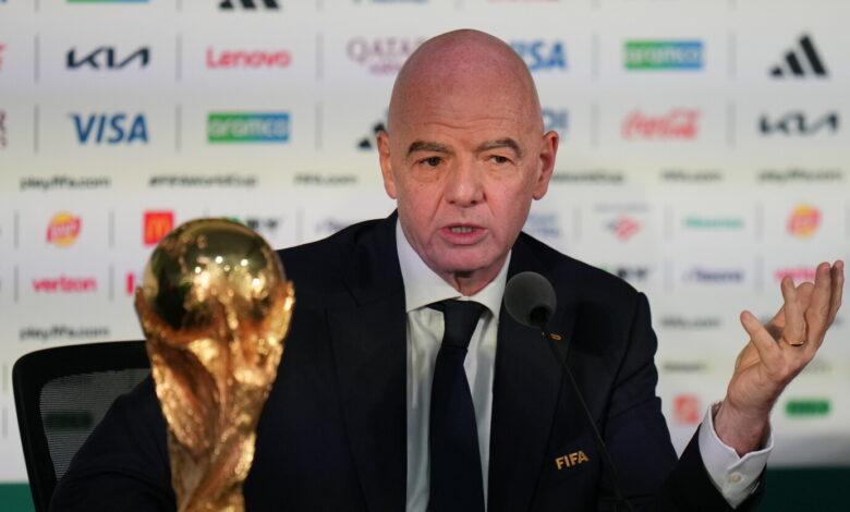 FIFA president Gianni Infantino drops plans to sell World Cup profits to private equity