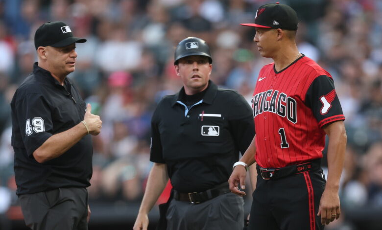 White Sox manager Will Venable makes one of the gaffes of the season in loss to Guardians White Sox manager Will Venable makes one of the gaffes of the season in loss to Guardians