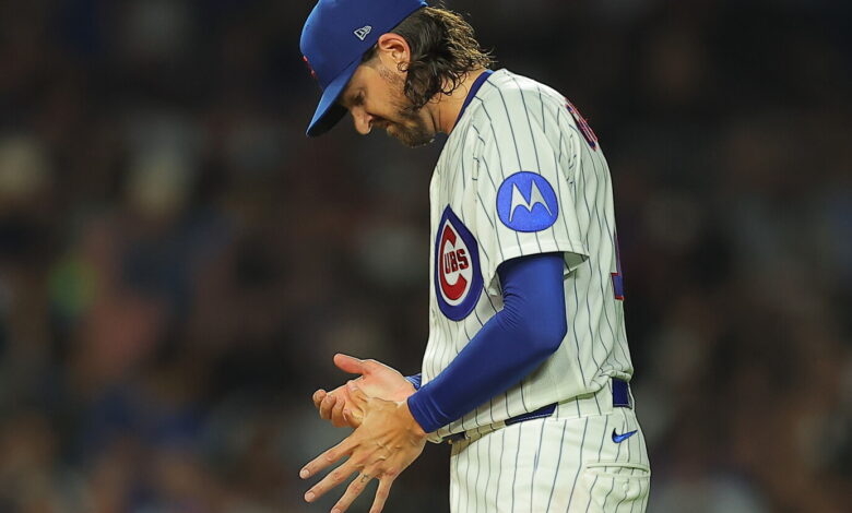 Cubs’ trade-deadline acquisition Kevin Gausman leaves crosstown game early with hand cramp Cubs’ trade-deadline acquisition Kevin Gausman leaves crosstown game early with hand cramp