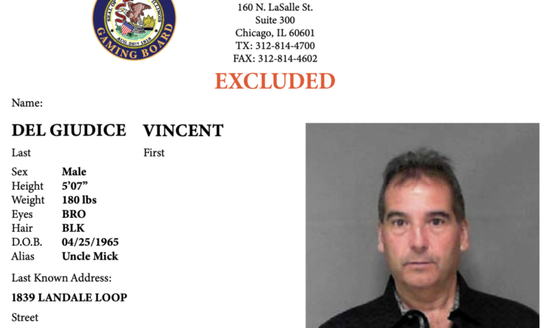 A ‘black book’ lists 34 people banned from Illinois casinos. It’s rarely updated and likely missing names. A ‘black book’ lists 34 people banned from Illinois casinos. It’s rarely updated and likely missing names.