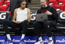 Bulls’ Noa Essengue earning short leash as a puppy that won’t bite