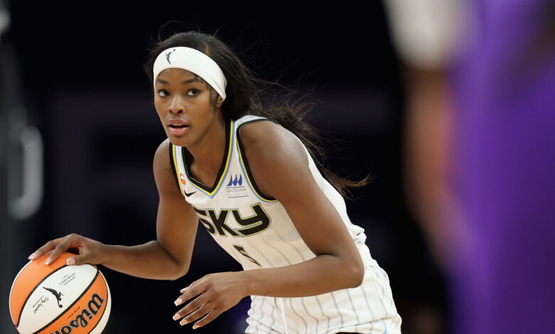Sky forward Rickea Jackson is choosing to bedazzle her ACL rehab Sky forward Rickea Jackson is choosing to bedazzle her ACL rehab