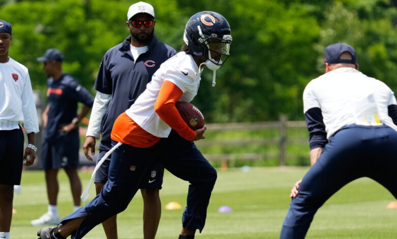 Bears S Coby Bryant carted off from practice with apparent knee injury