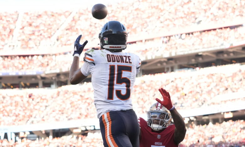 The Bears are plagued with injuries — but WR Rome Odunze’s foot feels great